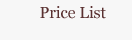 Price List